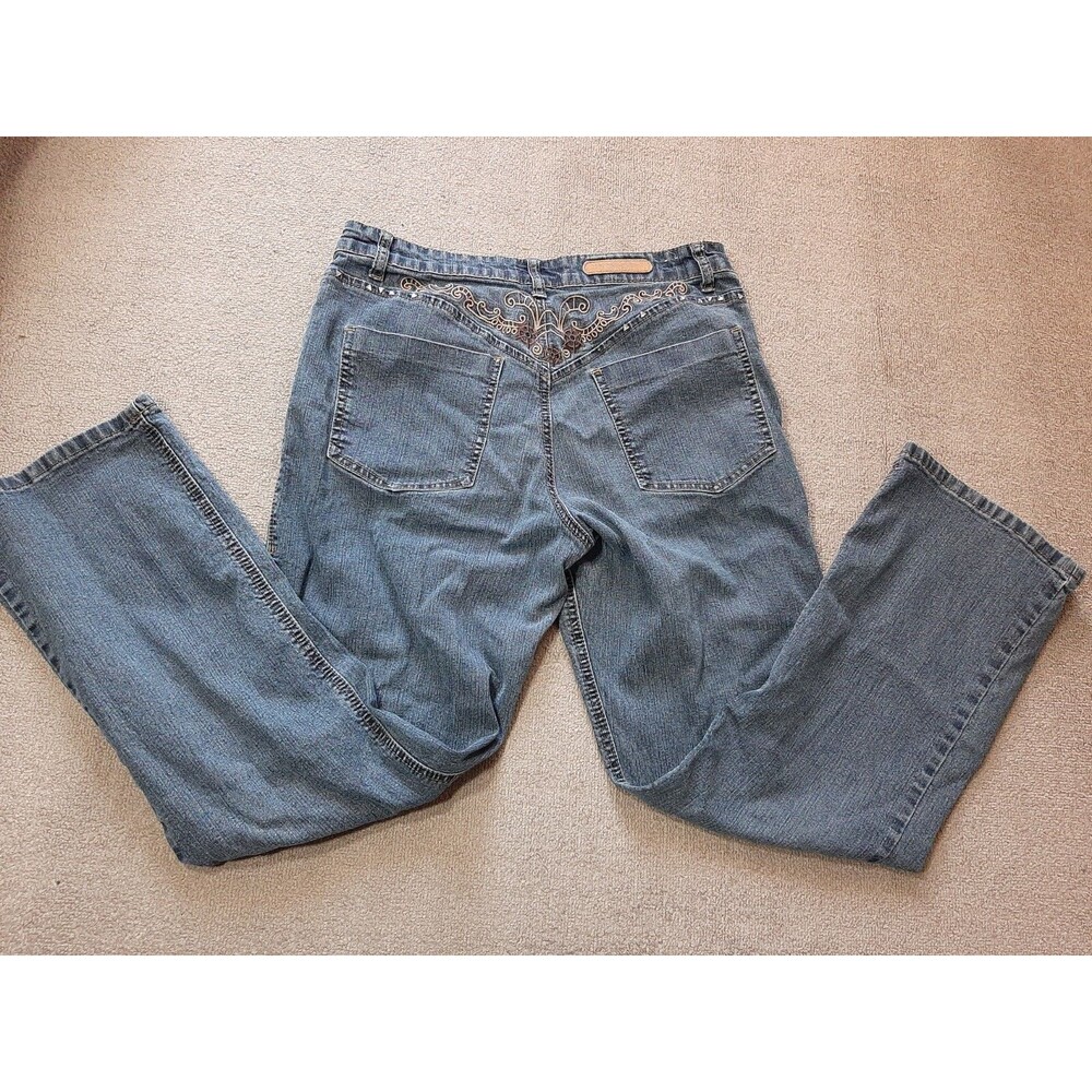 COS Jeans Womens Size 10P Petite Blue Straight Denim